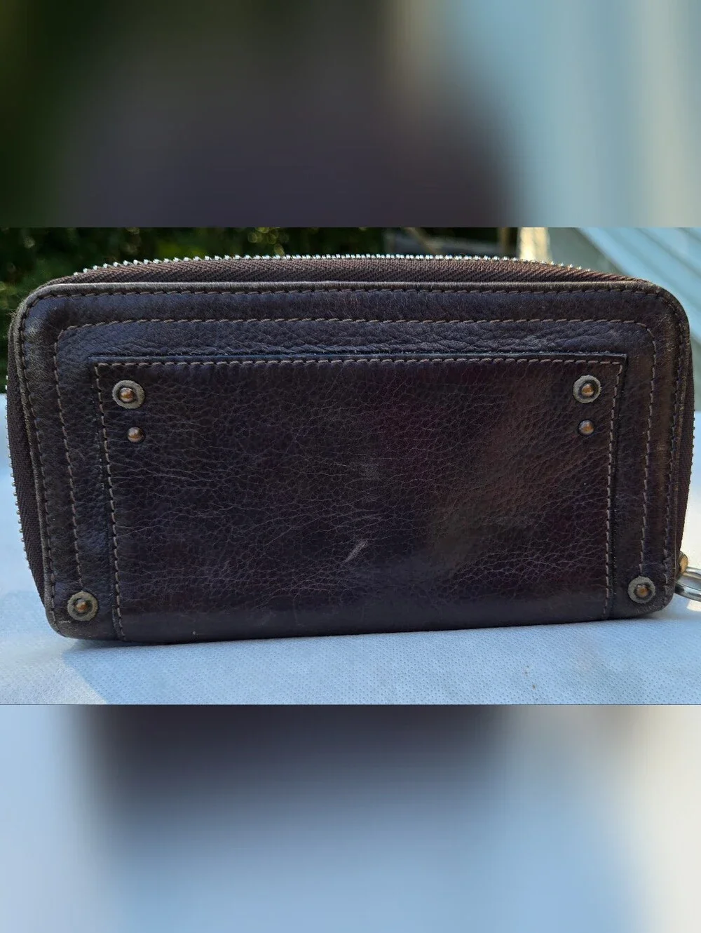 EUC Chloe Paddington Dark Brown Long Wallet